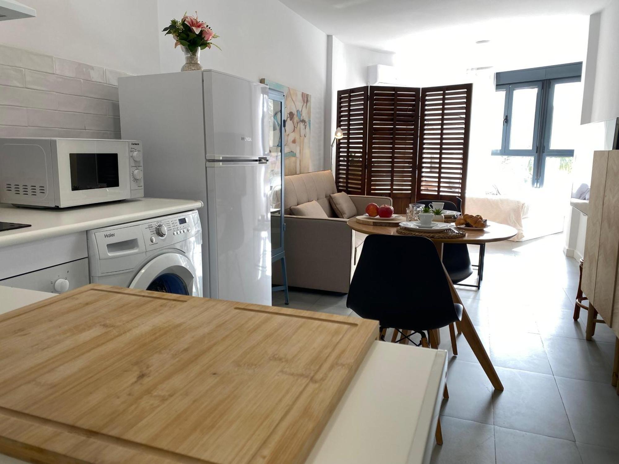 Loft primera línea playa, Cabo de Gata, Wifi Apartment เรตามาร์ ภายนอก รูปภาพ